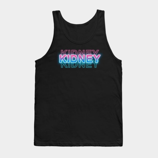 Kidney Tank Top by Sanzida Design